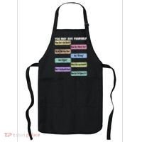 You May Ask Yourself Classic 80S Pop Music Apron thumb 0