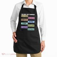 You May Ask Yourself Classic 80S Pop Music Apron thumb 2