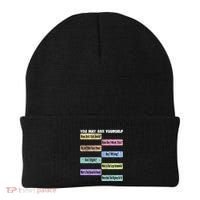 You May Ask Yourself Classic 80S Pop Music Beanie thumb 0