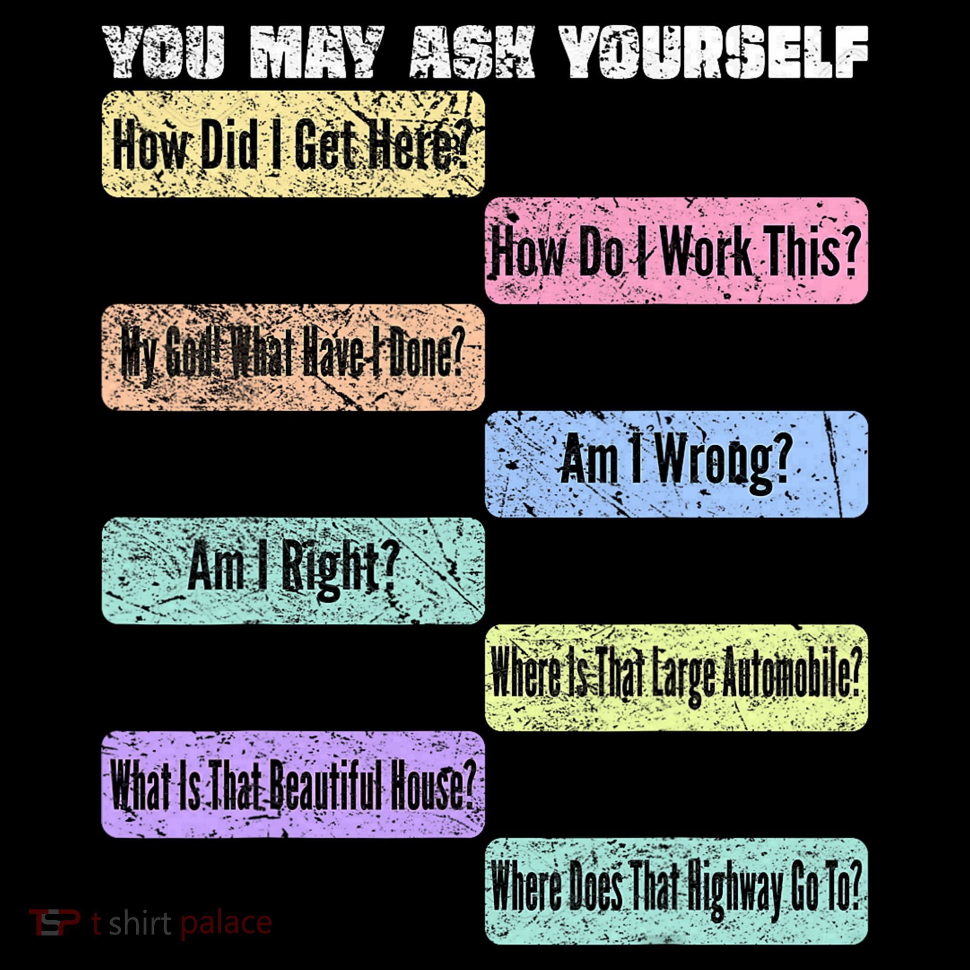 You May Ask Yourself Classic 80S Pop Music Women's Hoodie