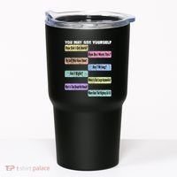 You May Ask Yourself Classic 80S Pop Music Tumbler thumb 0
