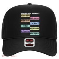 You May Ask Yourself Classic 80S Pop Music Hat thumb 0