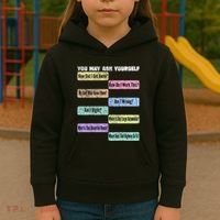 You May Ask Yourself Classic 80S Pop Music Kids Hoodie thumb 3