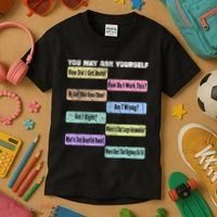 You May Ask Yourself Classic 80S Pop Music Kids T-Shirt thumb 3