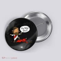 You Mad Bro Funny Jesus Button thumb 0
