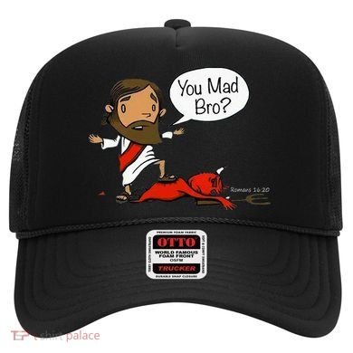 You Mad Bro Funny Jesus Hat