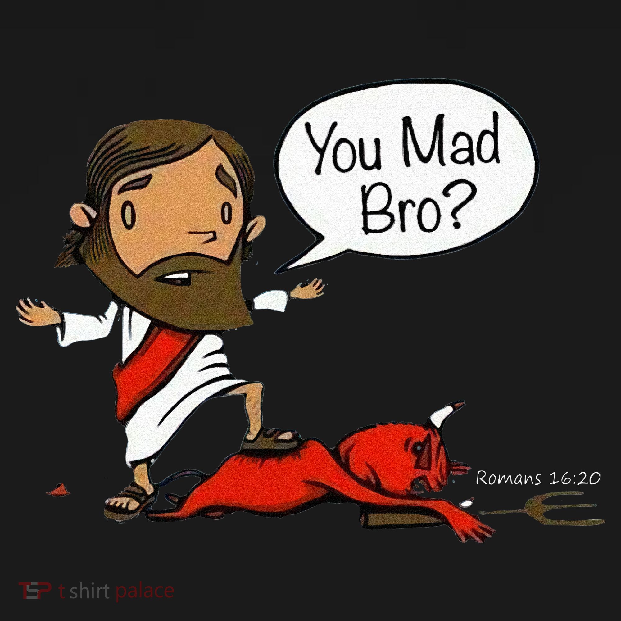 You Mad Bro Funny Jesus Visor