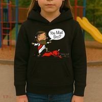 You Mad Bro Funny Jesus Kids Hoodie thumb 3