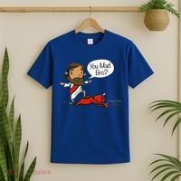 You Mad Bro Funny Jesus T-Shirt thumb 2