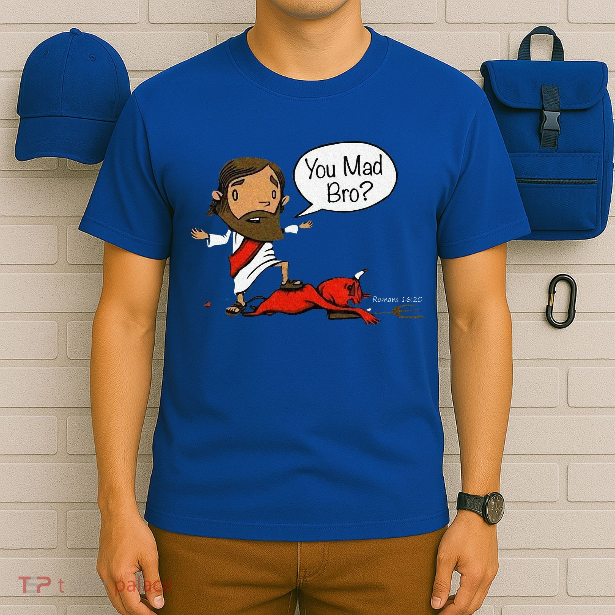 You Mad Bro Funny Jesus T-Shirt