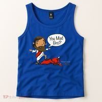 You Mad Bro Funny Jesus Tank Top thumb 2