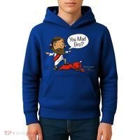 You Mad Bro Funny Jesus Kids Hoodie thumb 4