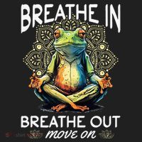 Yoga Meditation Breathe In Breathe Out Move On Women's Sweatshirt thumb 2