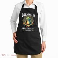 Yoga Meditation Breathe In Breathe Out Move On Apron thumb 2