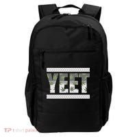 Yeet Meme Cannabis Leaf Pattern Backpack thumb 0