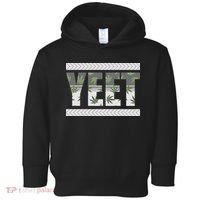 Yeet Meme Cannabis Leaf Pattern Toddler Hoodie thumb 0