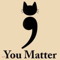You Matter Cat Suicide Prevention Awareness Be Strong Tote Bag thumb 4