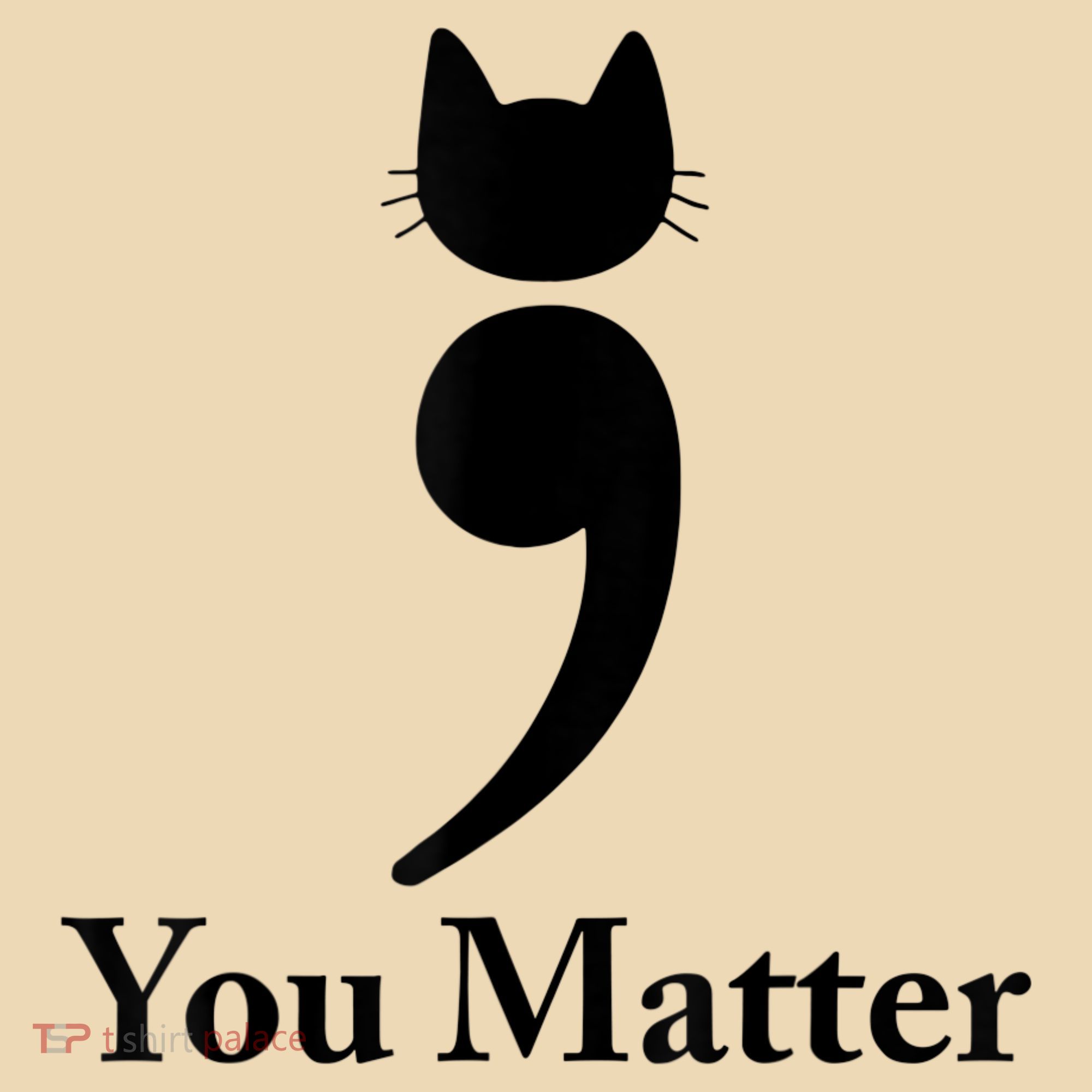 You Matter Cat Suicide Prevention Awareness Be Strong Tote Bag