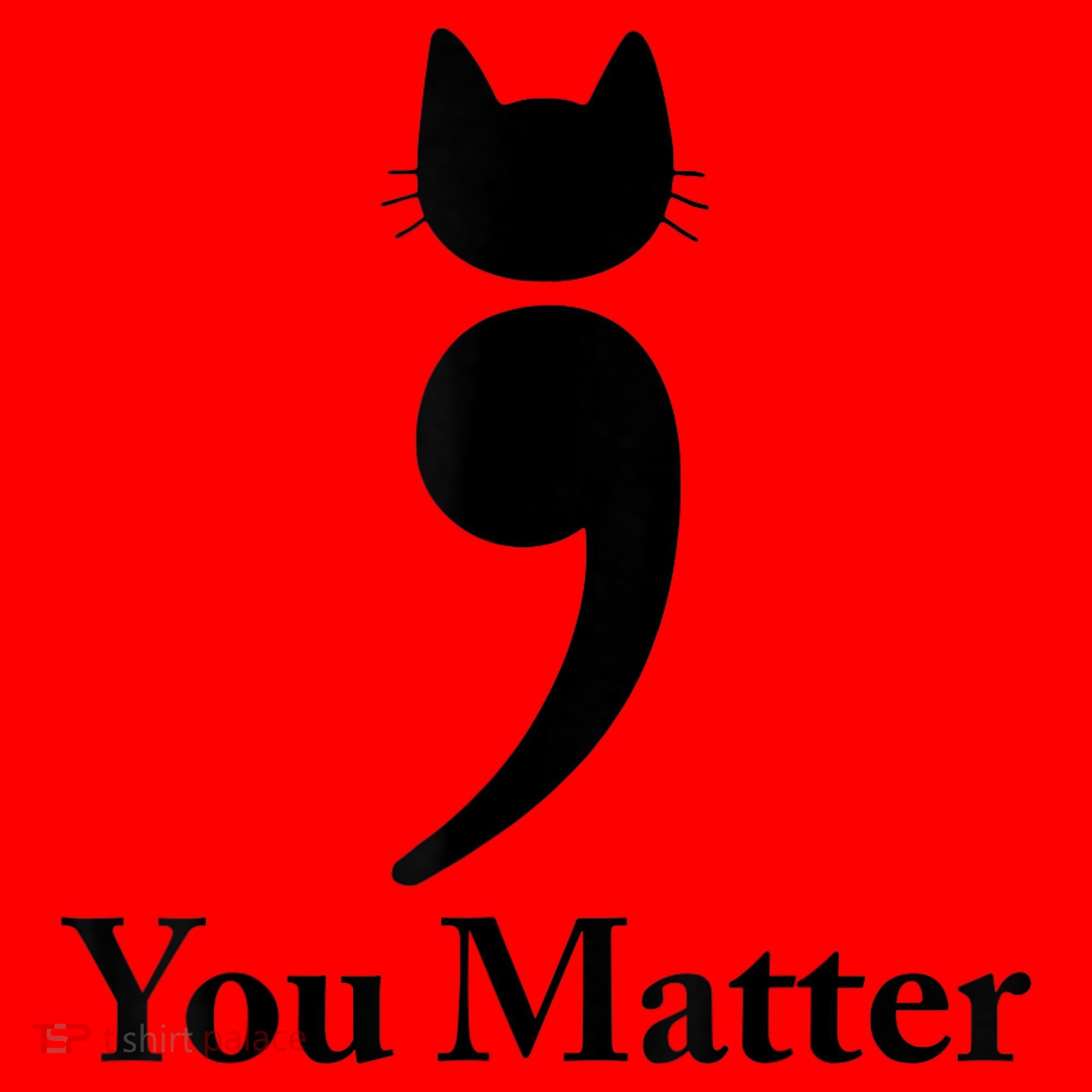 You Matter Cat Suicide Prevention Awareness Be Strong Santa Hat