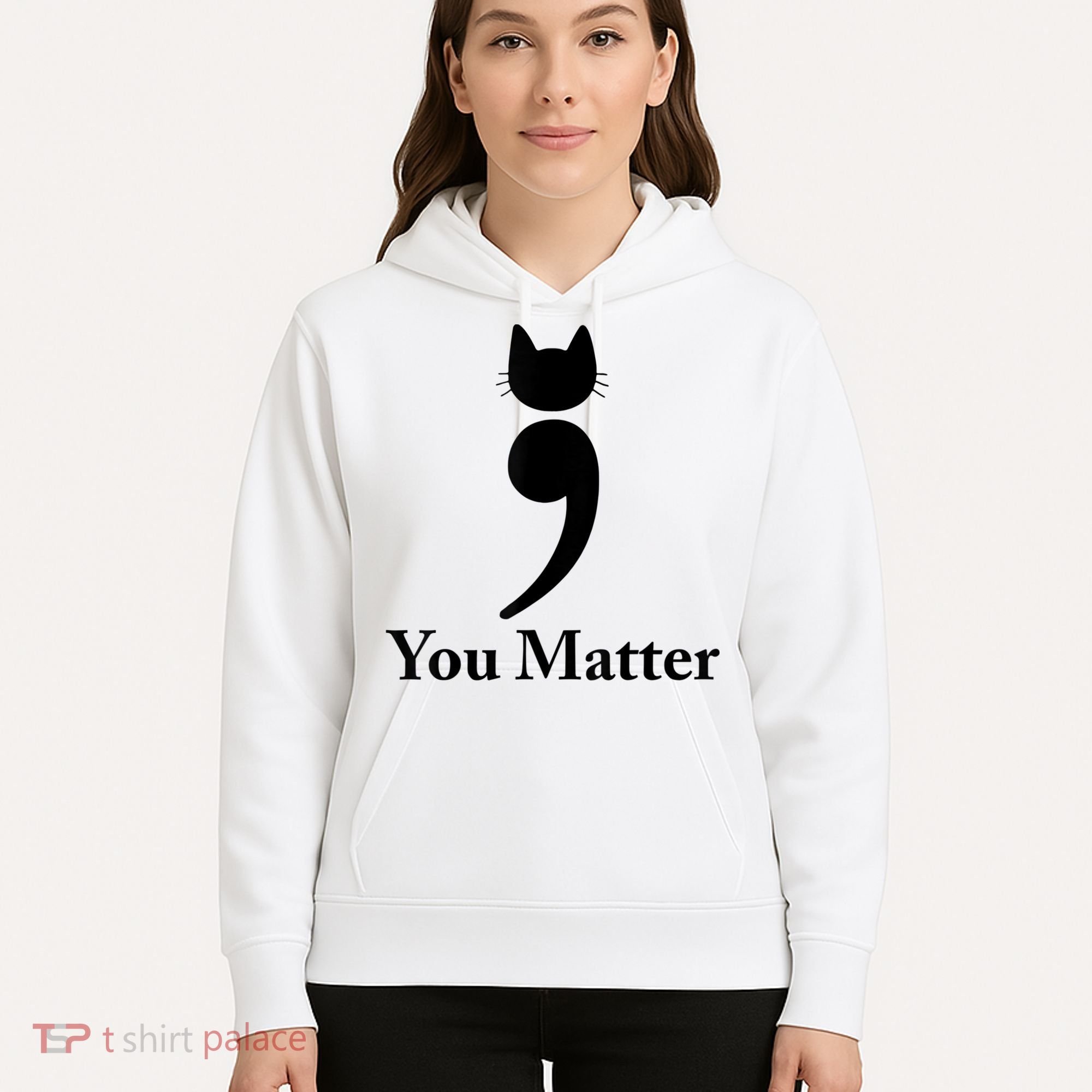 You Matter Cat Suicide Prevention Awareness Be Strong Hoodie