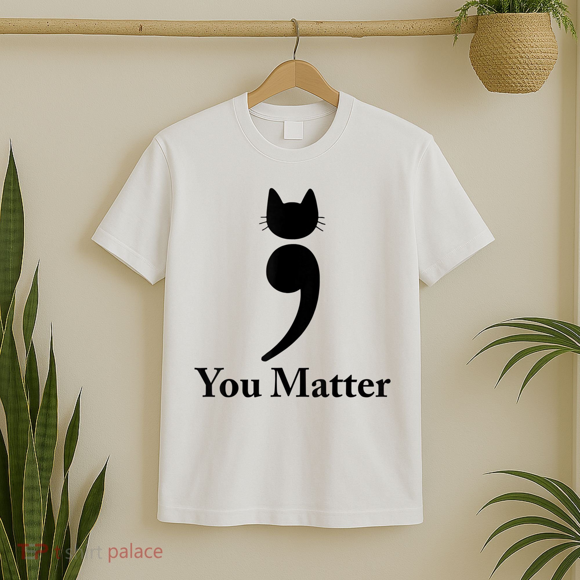 You Matter Cat Suicide Prevention Awareness Be Strong T-Shirt