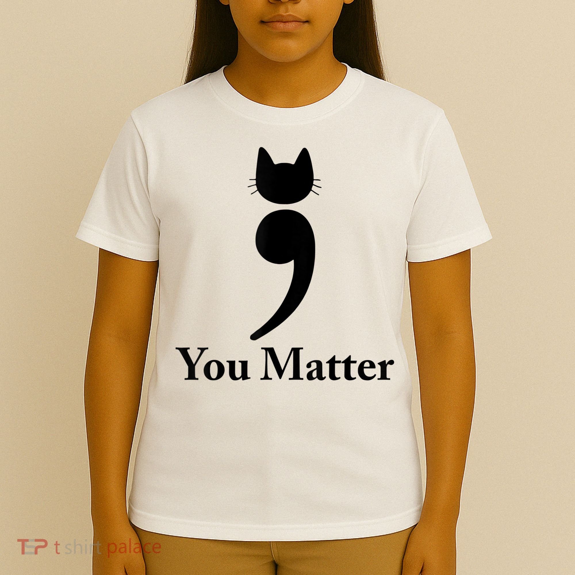 You Matter Cat Suicide Prevention Awareness Be Strong T-Shirt