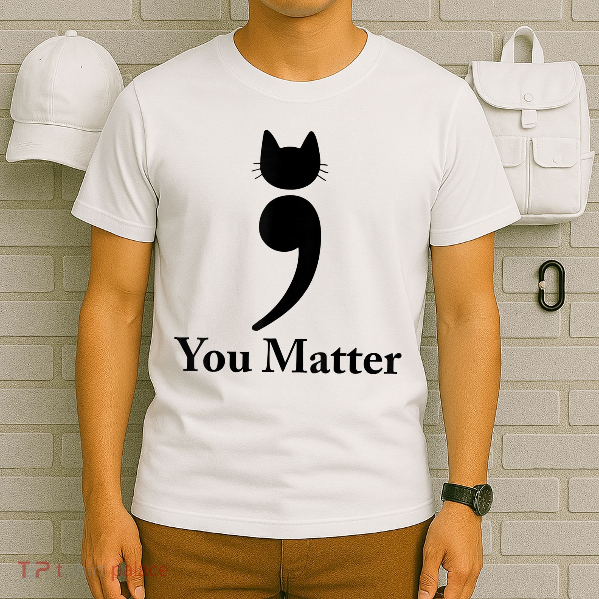 You Matter Cat Suicide Prevention Awareness Be Strong T-Shirt