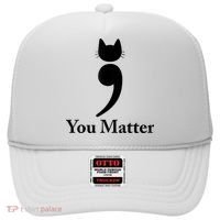 You Matter Cat Suicide Prevention Awareness Be Strong Hat thumb 0
