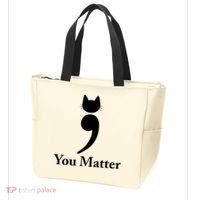You Matter Cat Suicide Prevention Awareness Be Strong Tote Bag thumb 3