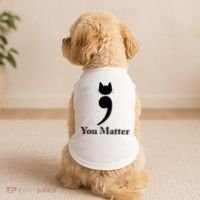 You Matter Cat Suicide Prevention Awareness Be Strong Doggie Tank thumb 2