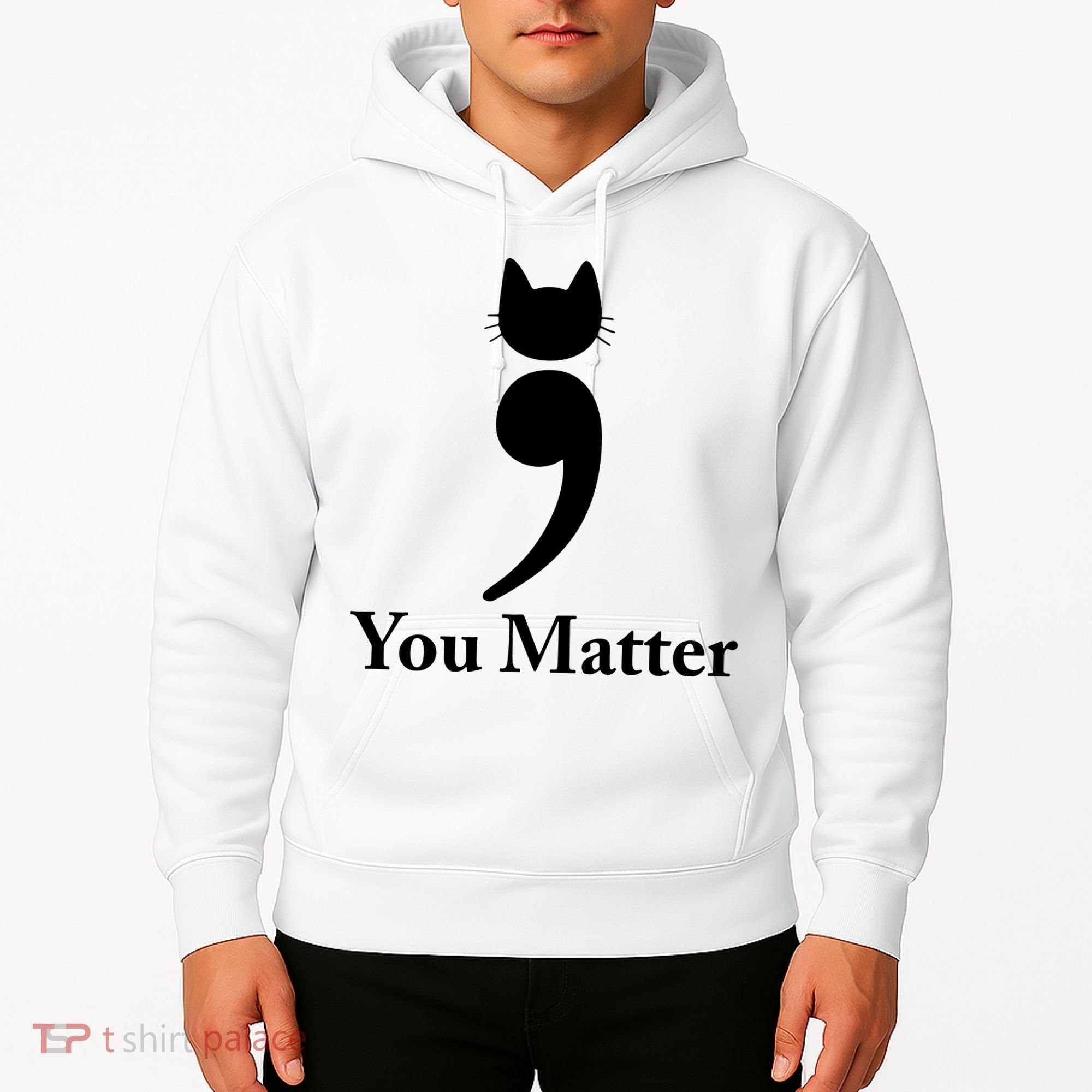 You Matter Cat Suicide Prevention Awareness Be Strong Hoodie