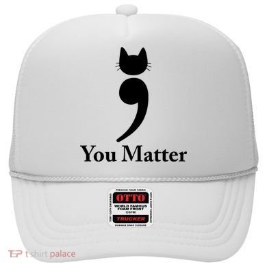 You Matter Cat Suicide Prevention Awareness Be Strong Hat