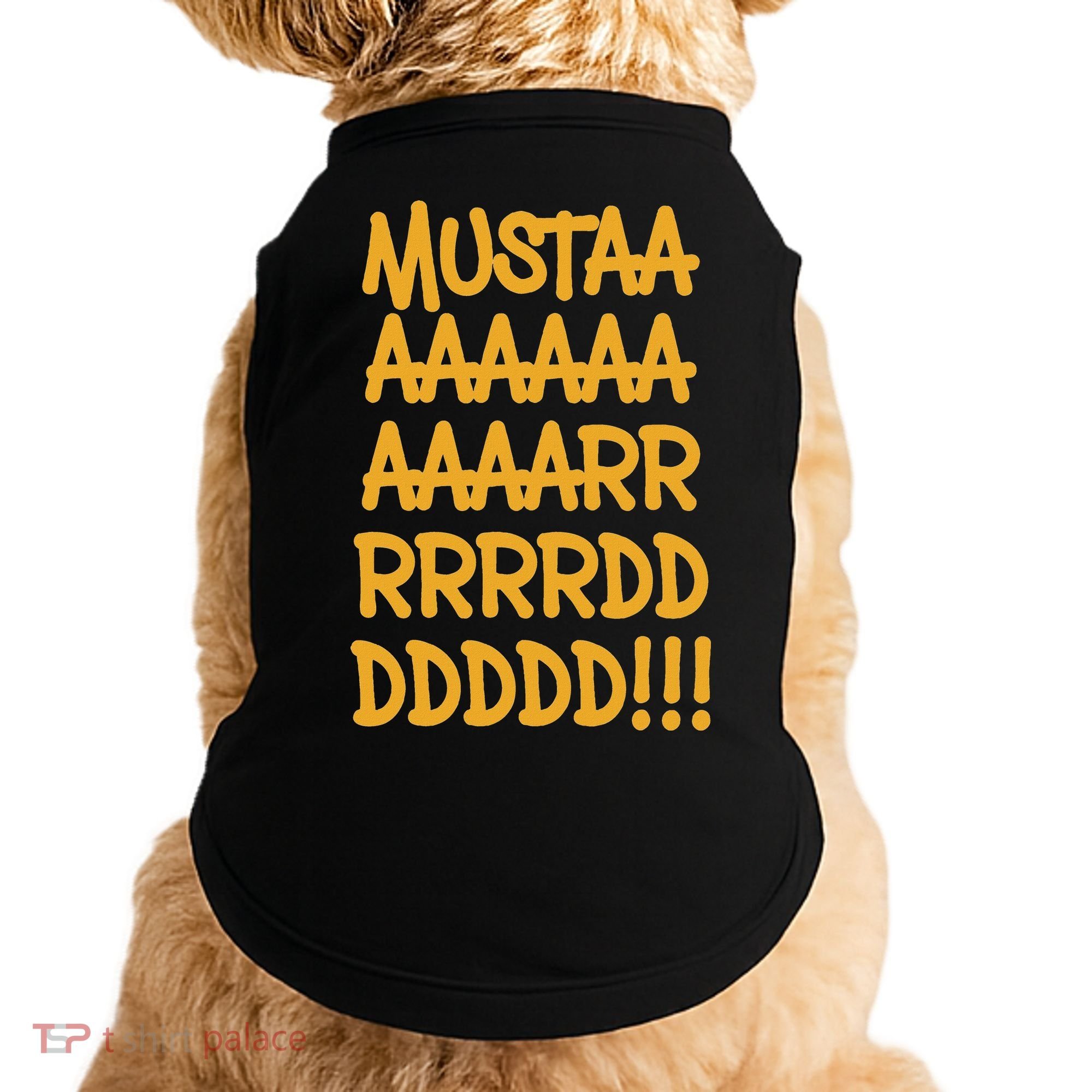 Yellow Mustard Cool Funny Meme Hip Hop Music Doggie Tank