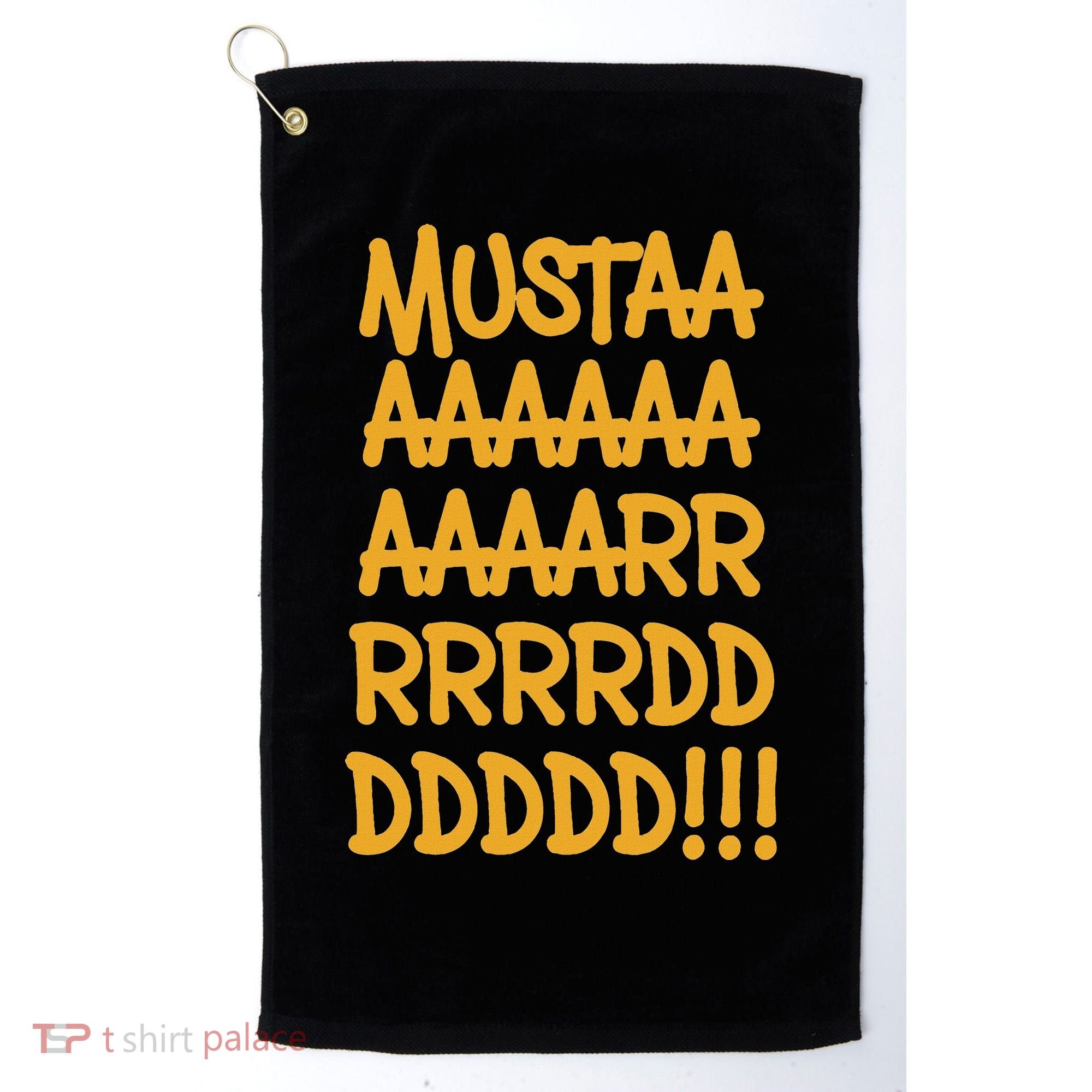 Yellow Mustard Cool Funny Meme Hip Hop Music Golf Towel