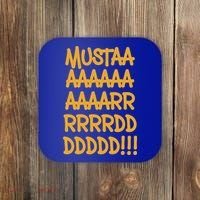 Yellow Mustard Cool Funny Meme Hip Hop Music Coaster thumb 0