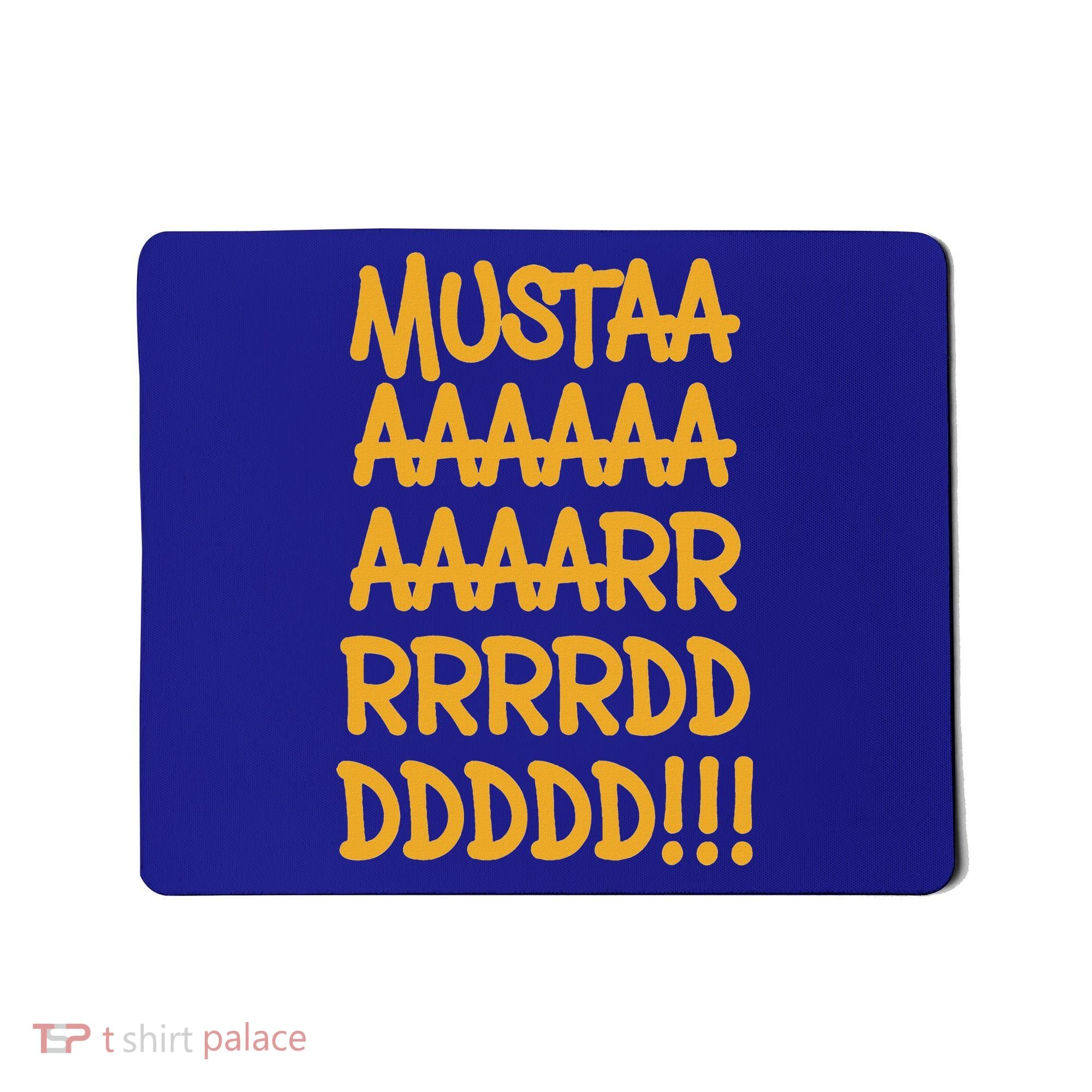 Yellow Mustard Cool Funny Meme Hip Hop Music Mousepad