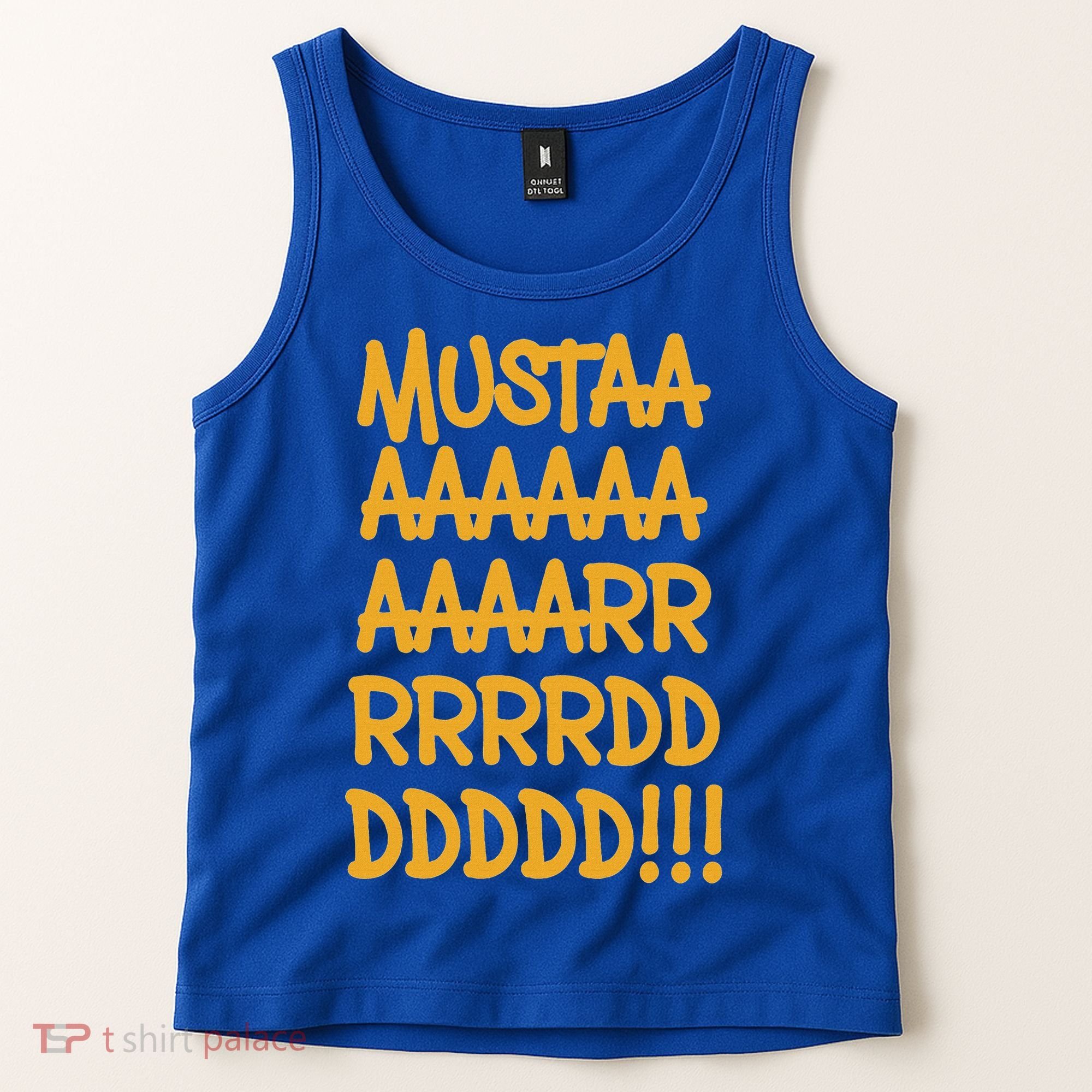 Yellow Mustard Cool Funny Meme Hip Hop Music Tank Top