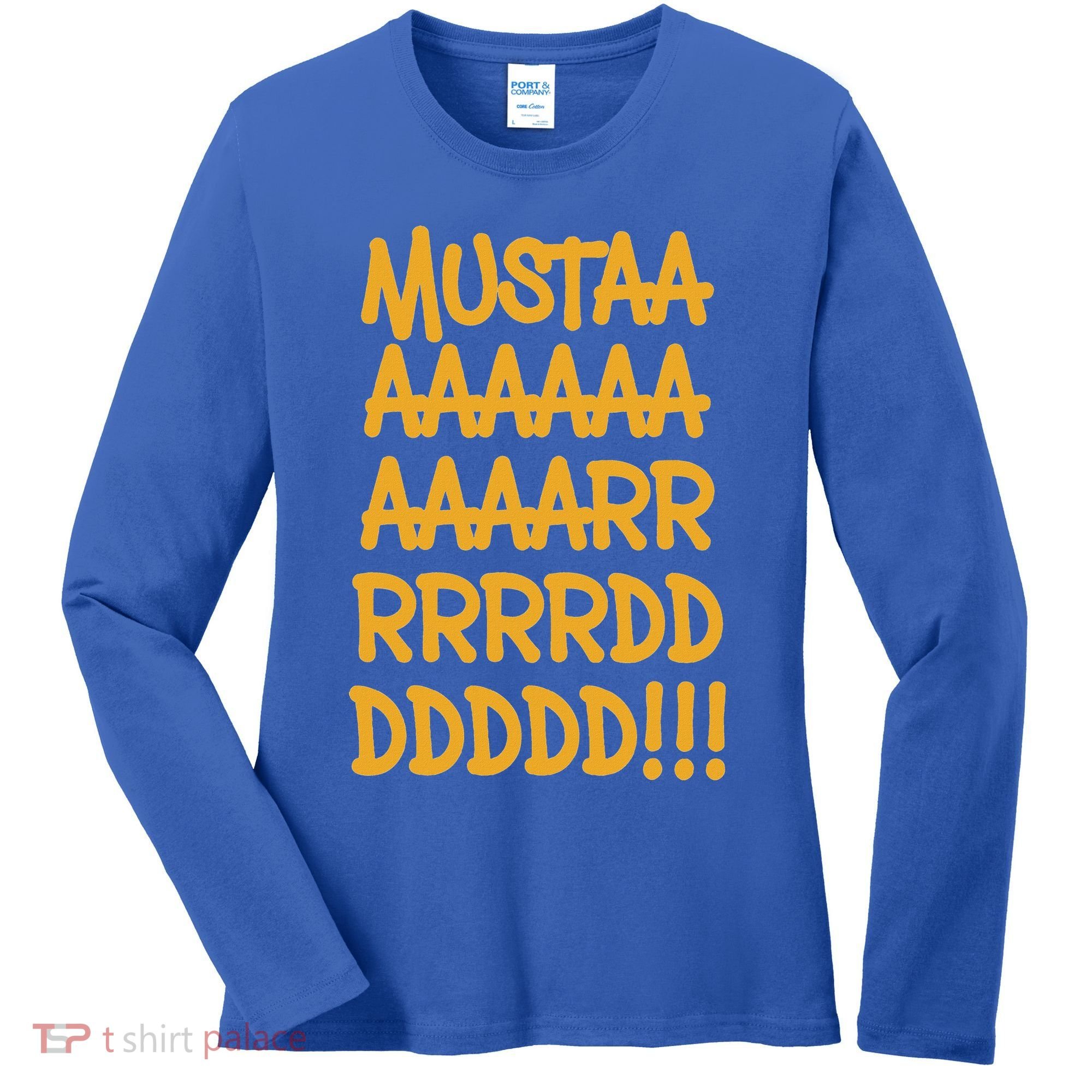 Yellow Mustard Cool Funny Meme Hip Hop Music Women's Long Sleeve Shirt