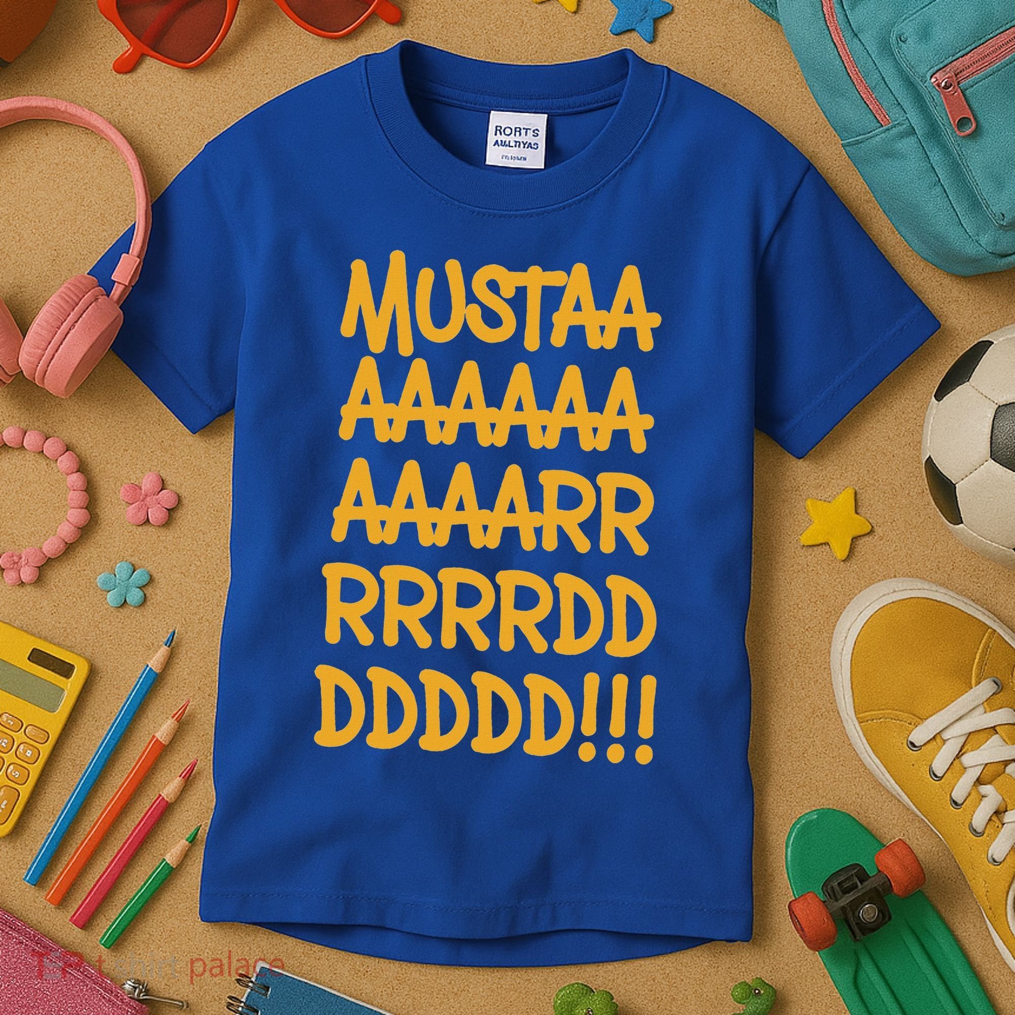 Yellow Mustard Cool Funny Meme Hip Hop Music Kids T-Shirt