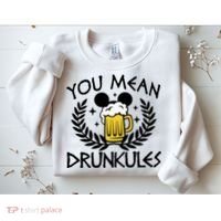 You Mean Drunkules Inspired You Mean Drunkules Food & Drink Sweatshirt thumb 2
