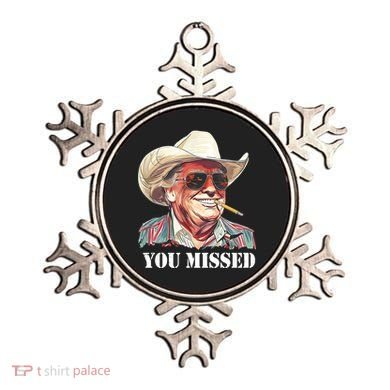 You Missed Donald Trump 2024 Ornament