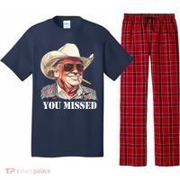 You Missed Donald Trump 2024 Pajama Set thumb 0