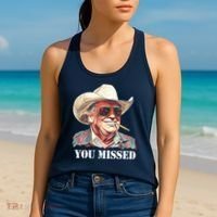 You Missed Donald Trump 2024 Women's Tank Top thumb 2
