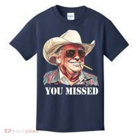 You Missed Donald Trump 2024 Kids T-Shirt thumb 0