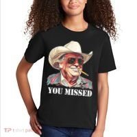 You Missed Donald Trump 2024 Kids T-Shirt thumb 2