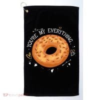 Youre My Everything Bagel Lover Baker Jewish Bread Gift Golf Towel thumb 0