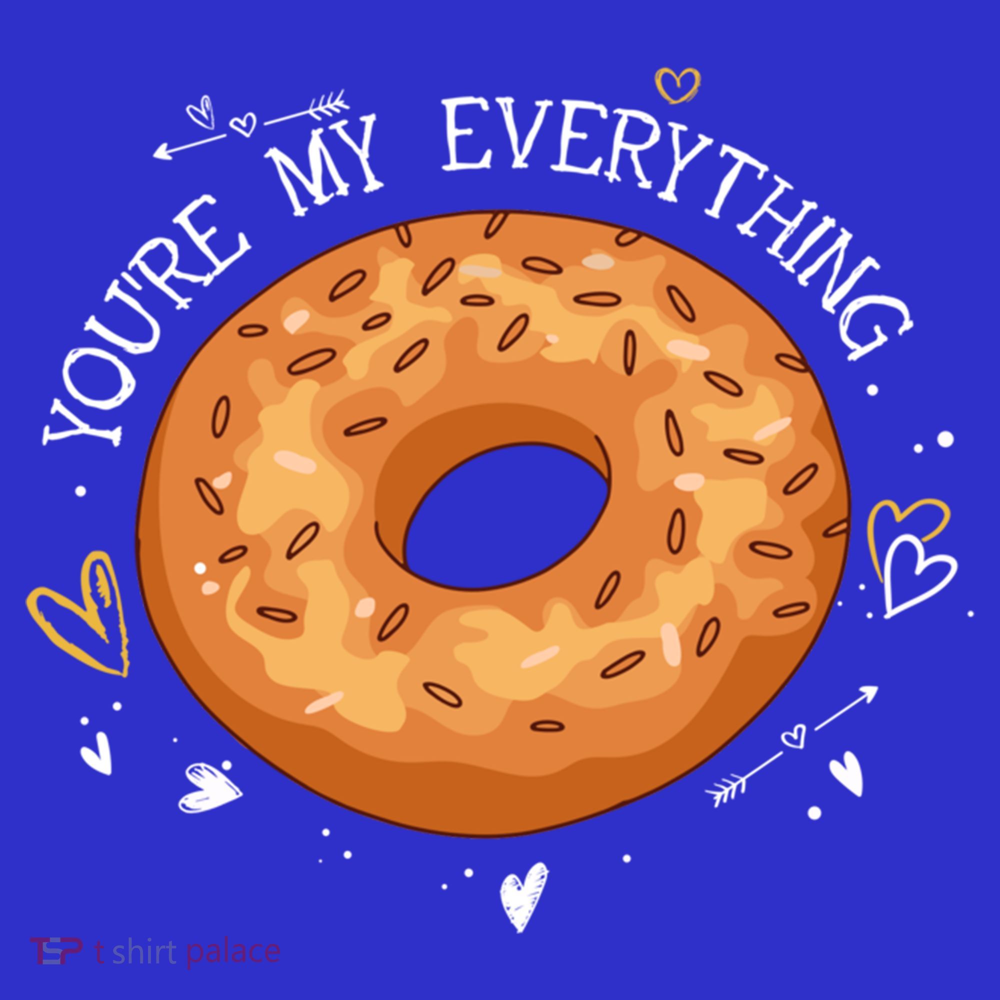 Youre My Everything Bagel Lover Baker Jewish Bread Gift Apron