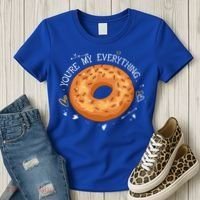 Youre My Everything Bagel Lover Baker Jewish Bread Gift Women's T-Shirt thumb 3