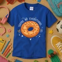 Youre My Everything Bagel Lover Baker Jewish Bread Gift Kids T-Shirt thumb 3