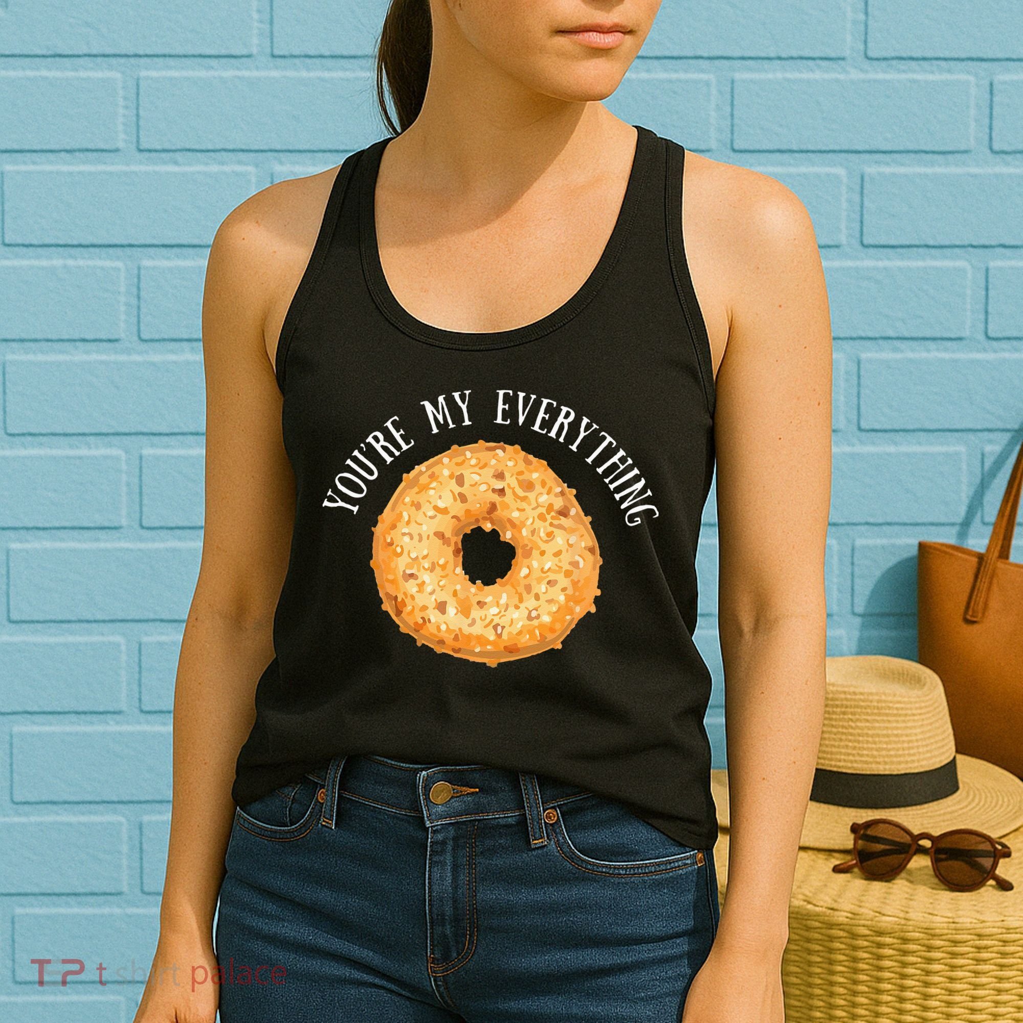 Youre My Everything Bagel Cute Baking Lovers Gift Women's Tank Top
